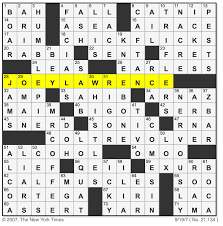 bygone theater chain NYT crossword clue